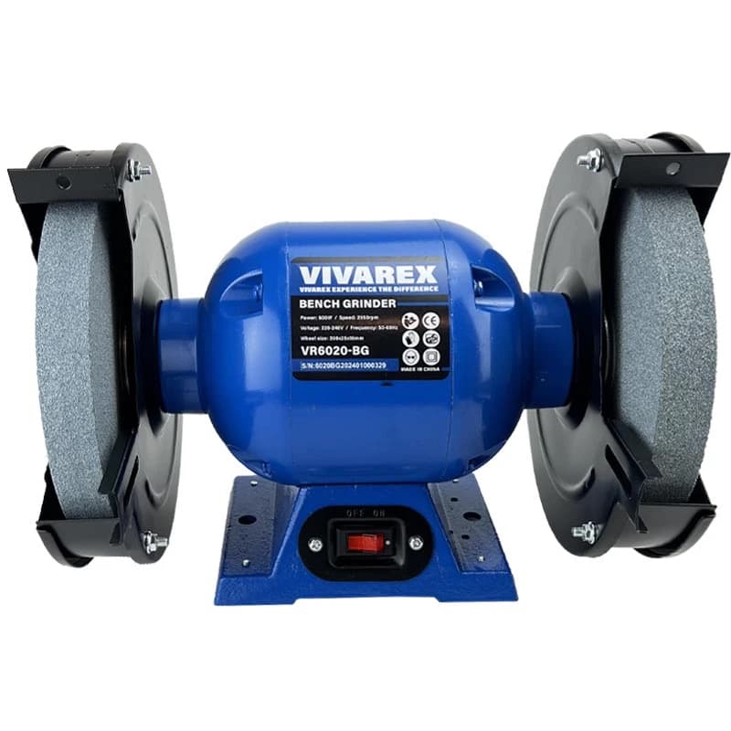 سنگ رومیزی 200 میلیمتری 600 وات ویوارکس مدل VR6020-BG — تصویر ۷