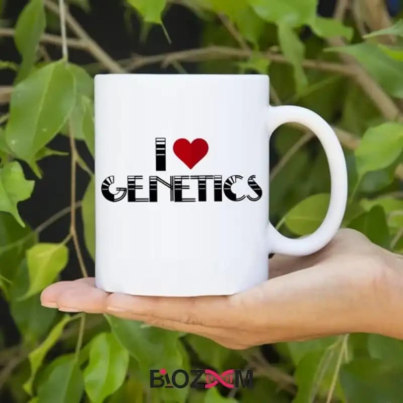 ماگ ژنتیک طرح I Love Genetics – کد 107