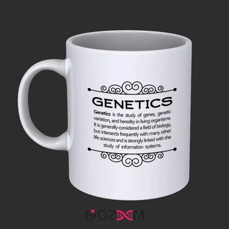 ماگ ژنتیک طرح I Love Genetics – کد 108 — تصویر ۴