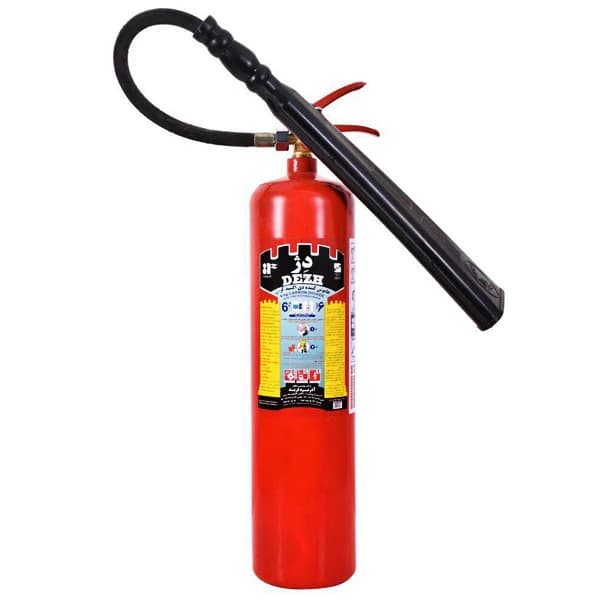کپسول آتشنشانی CO2 دژ ظرفیت 6 کیلوگرم — تصویر ۴