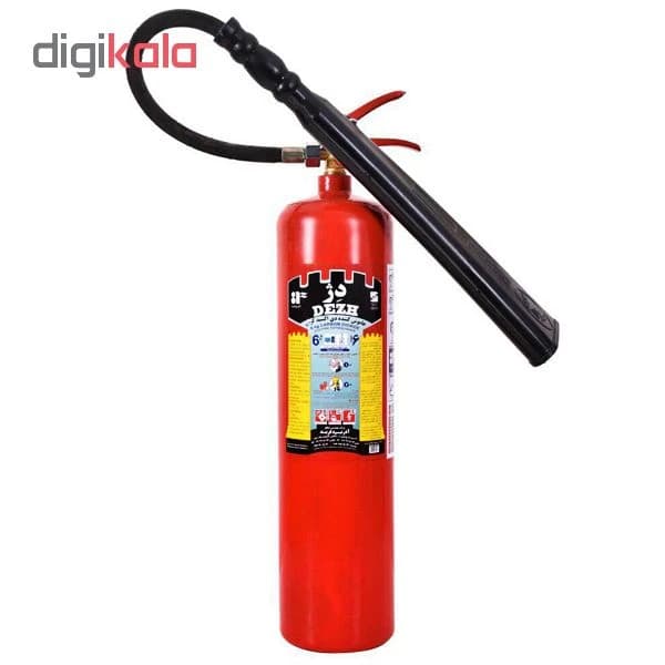 کپسول آتشنشانی CO2 دژ ظرفیت 6 کیلوگرم — تصویر ۲