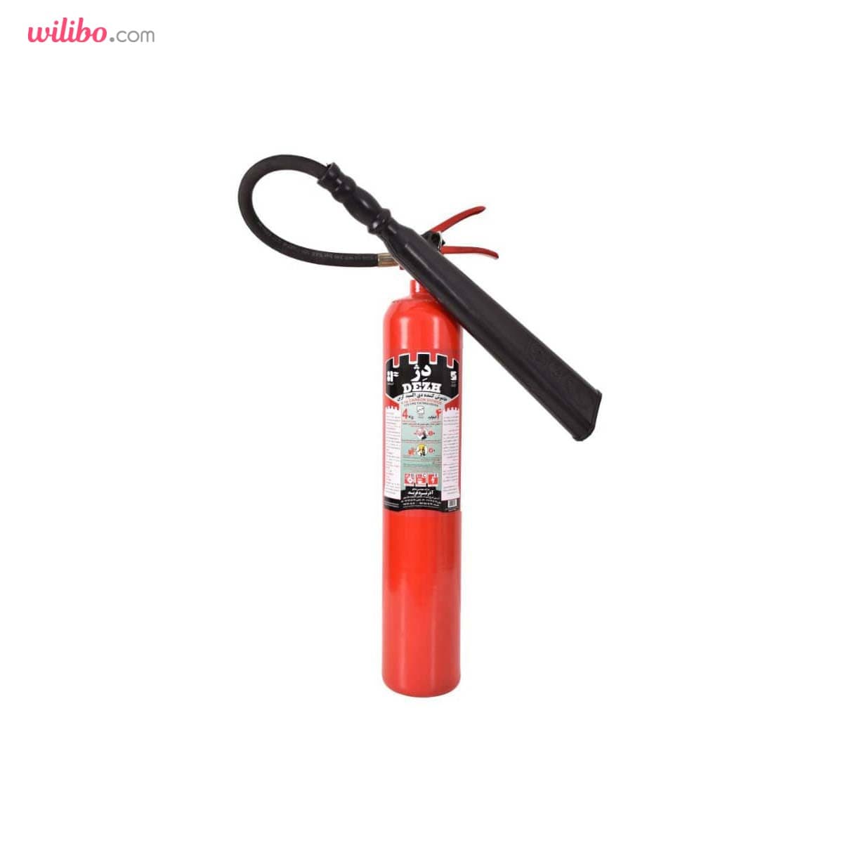 کپسول آتشنشانی CO2 دژ ظرفیت 4 کیلوگرم — تصویر ۶