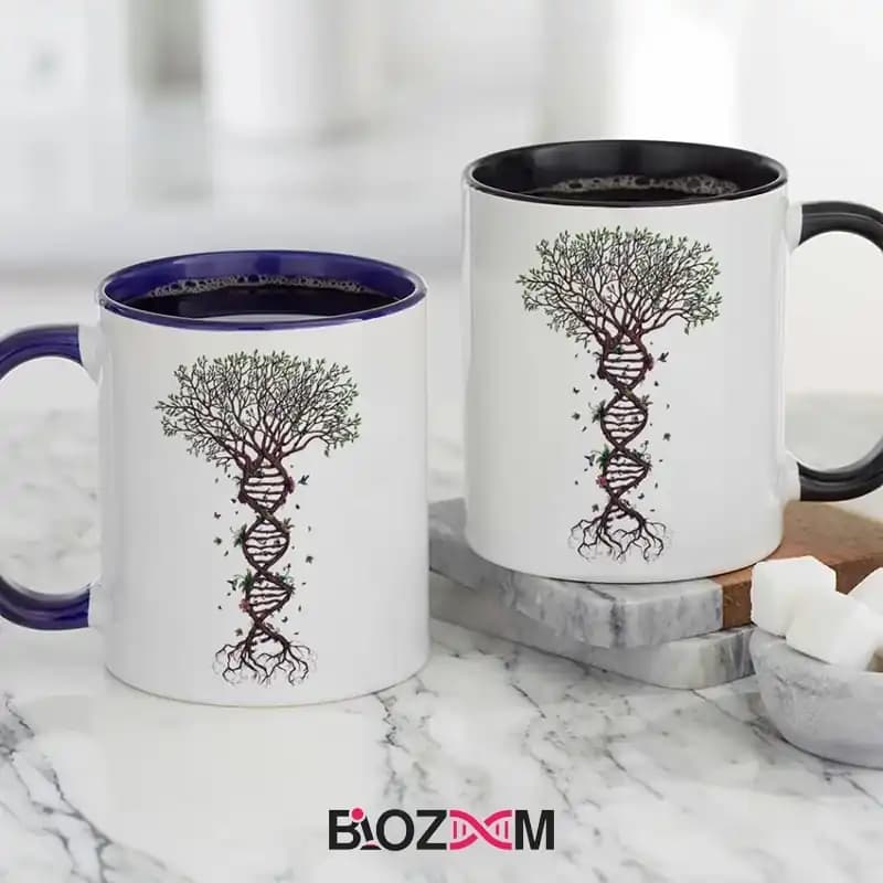 ماگ ژنتیک طرح درخت DNA – کد 111 — تصویر ۳
