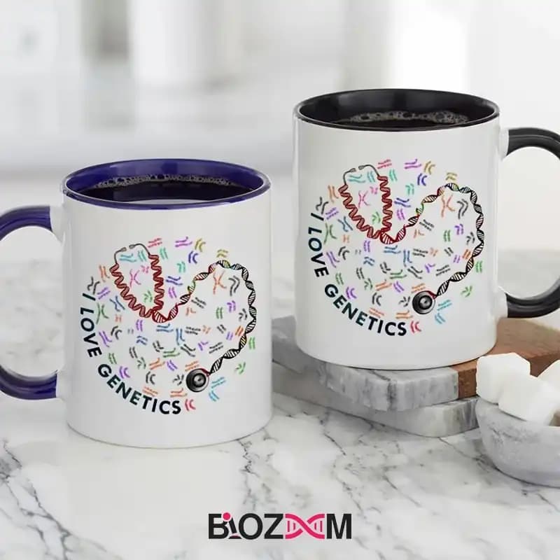 ماگ ژنتیک طرح DNA – کد 116 — تصویر ۲
