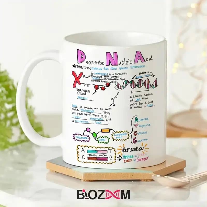 ماگ ژنتیک طرح DNA – کد 120 — تصویر ۵