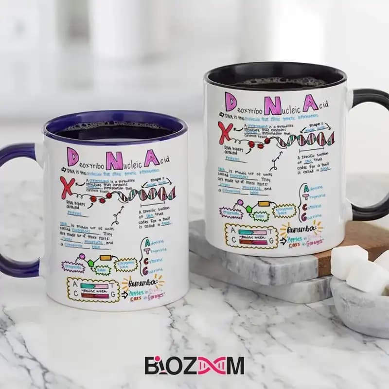 ماگ ژنتیک طرح DNA – کد 120 — تصویر ۷