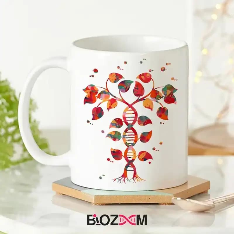 ماگ ژنتیک طرح درخت DNA – کد 125