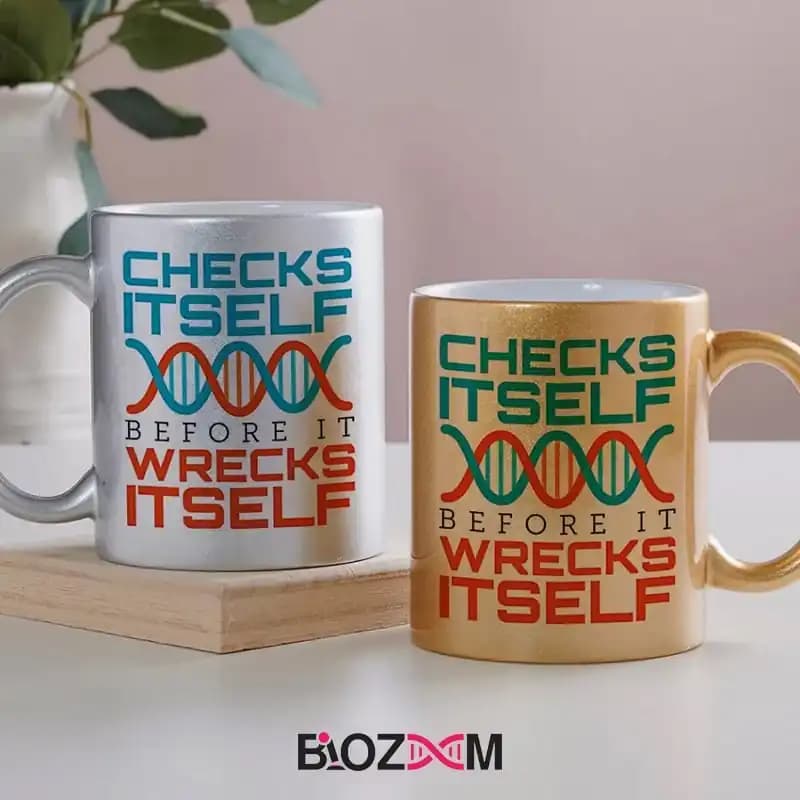 ماگ ژنتیک طرح DNA – کد 127 — تصویر ۴