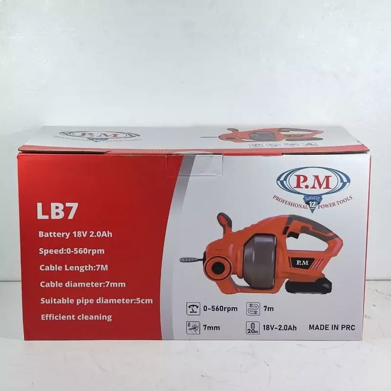 لوله بازکن شارژی 20 ولت آنکور مدل LB7 — تصویر ۸