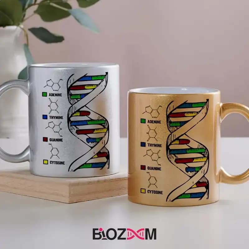 ماگ ژنتیک طرح DNA – کد 132 — تصویر ۴