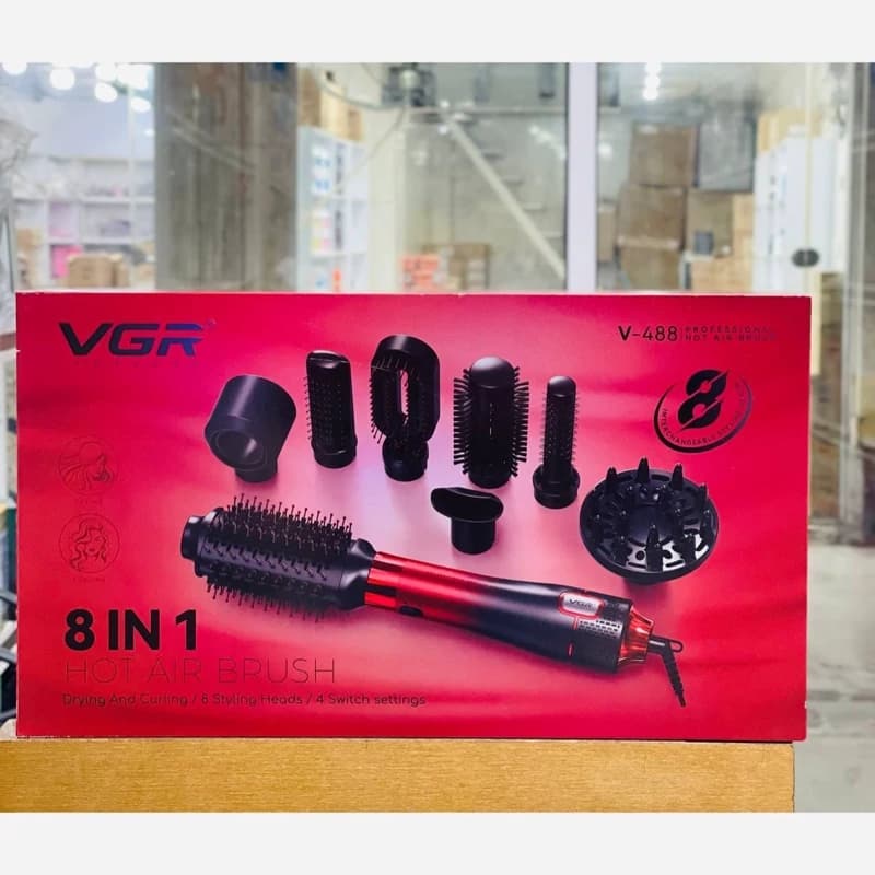 سشوار چرخشی وی جی ار مدل VGR 488 اصل — تصویر ۶