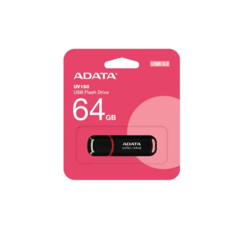 فلش مموری ای دیتا ADATA مدل UV150 ظرفیت 64 گیگابایت، رابط USB 3.2 Gen 1 — تصویر ۶