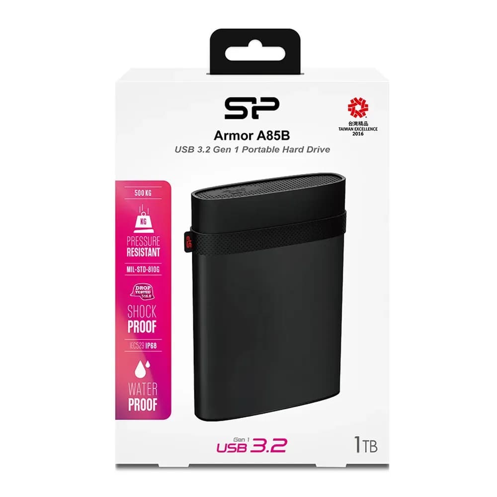 هارد اکسترنال 1 ترابایت سیلیکون پاور مدل Armor A85 – USB 3.2 Gen 1 — تصویر ۸