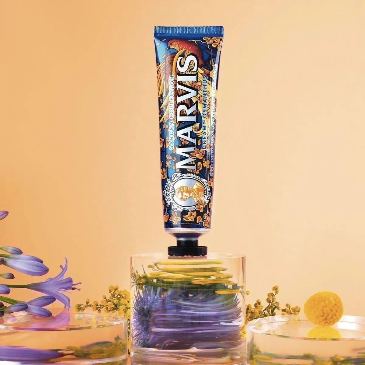 خمیردندان سینوس لیلی مارویس مدل Marvis Sinuous Lily Toothpaste — تصویر ۵