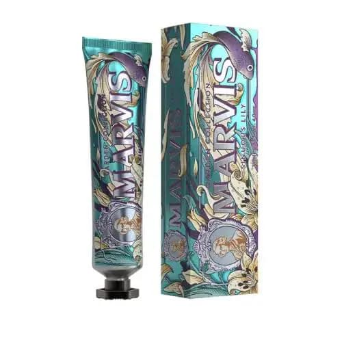 خمیردندان سینوس لیلی مارویس مدل Marvis Sinuous Lily Toothpaste