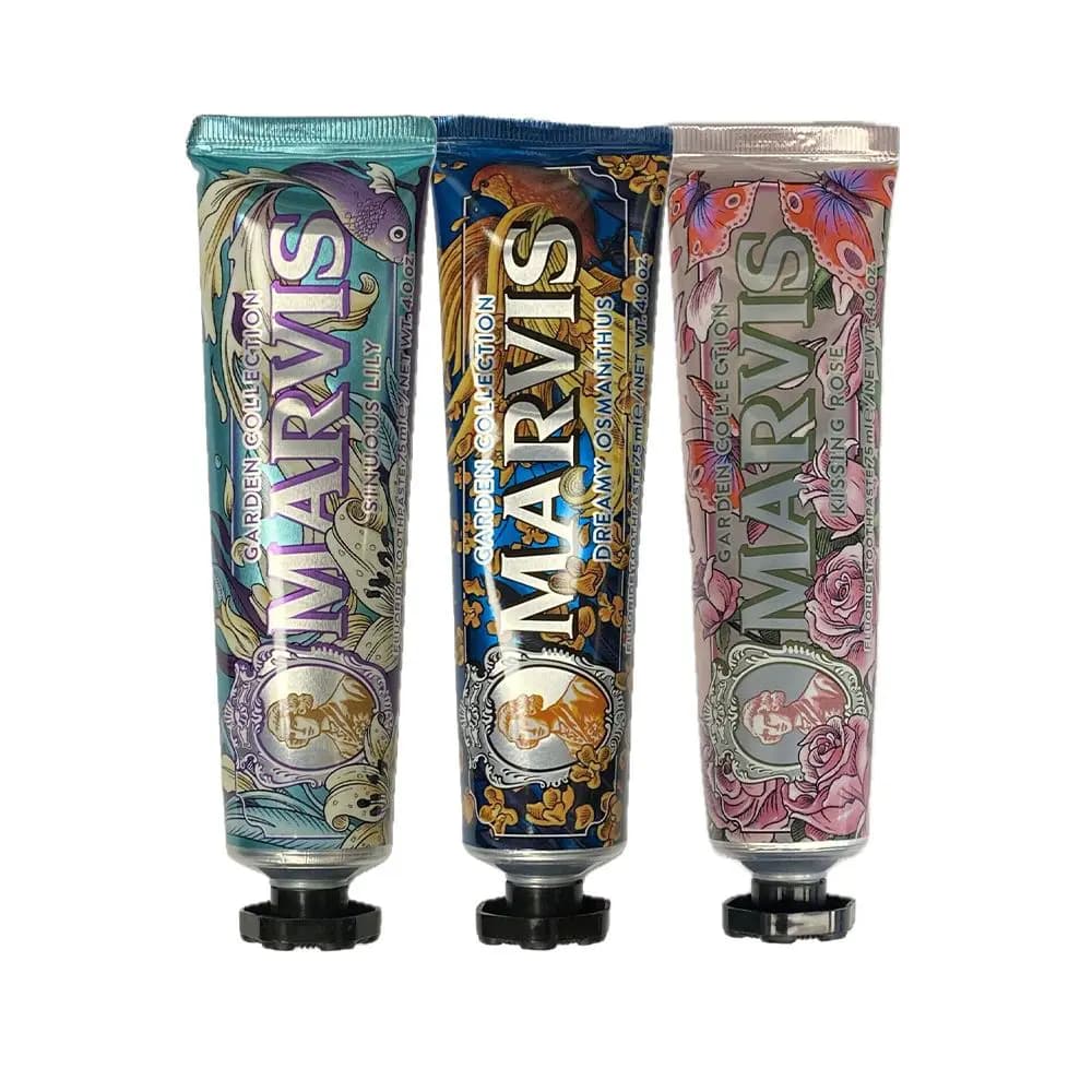خمیردندان سینوس لیلی مارویس مدل Marvis Sinuous Lily Toothpaste — تصویر ۳