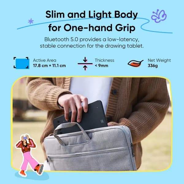 قلم نوری XPPen Deco mini7W V2 — تصویر ۸