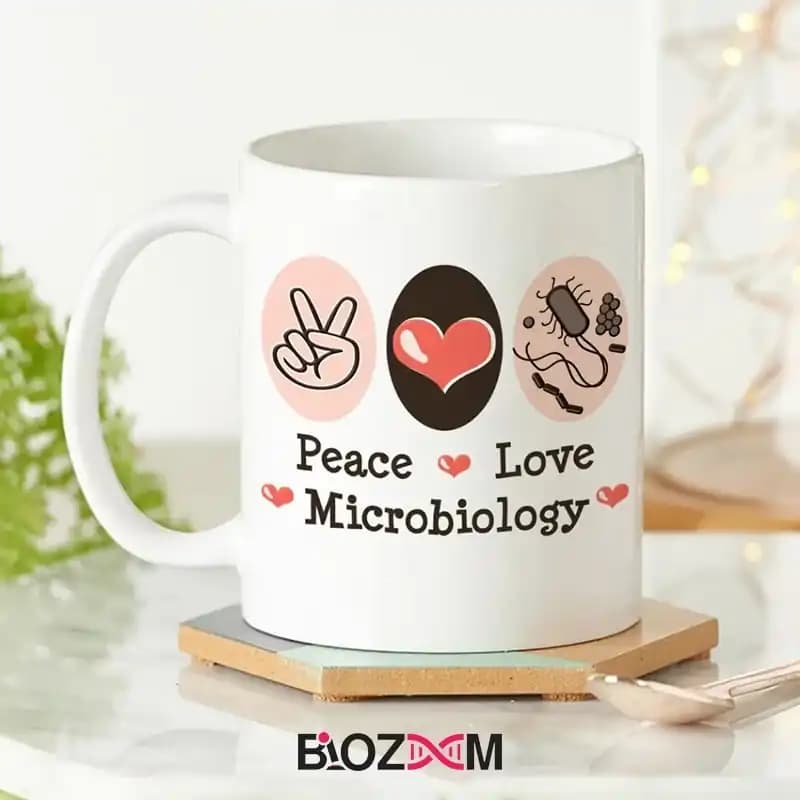ماگ میکروبیولوژی طرح Love Microbiology – کد 128