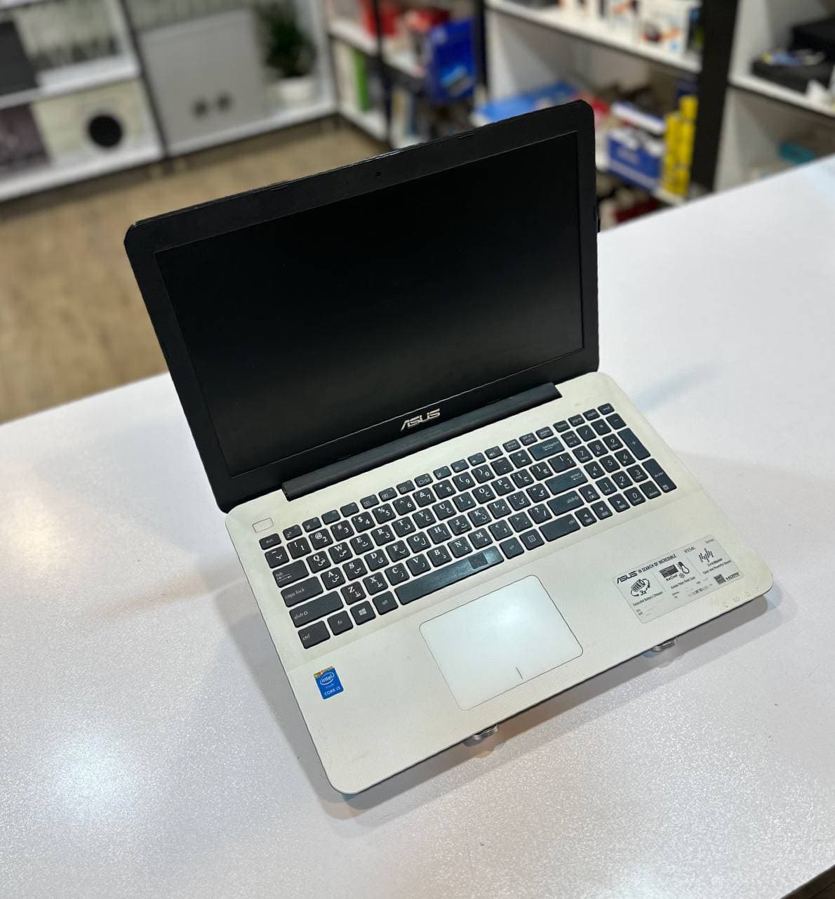 لپ تاپ کارکرده ASUS X554L -i3-8GB-500GB-2GB — تصویر ۸