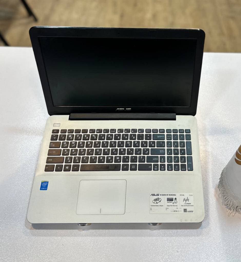 لپ تاپ کارکرده ASUS X554L -i3-8GB-500GB-2GB — تصویر ۶
