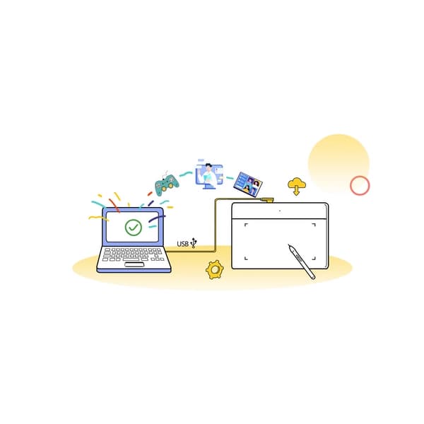 قلم نوری XP-Pen Deco Fun XS — تصویر ۷