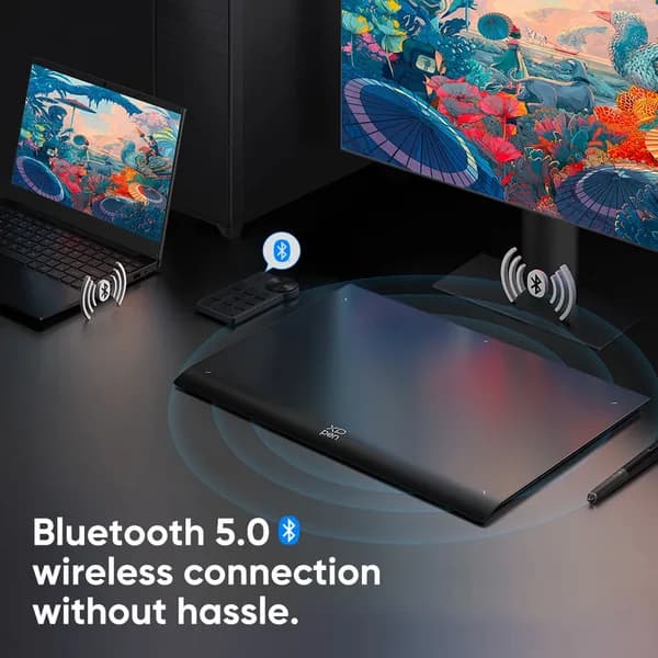 قلم نوری XP‑Pen Deco Pro XLW (Gen 2) با قلم K05 — تصویر ۷
