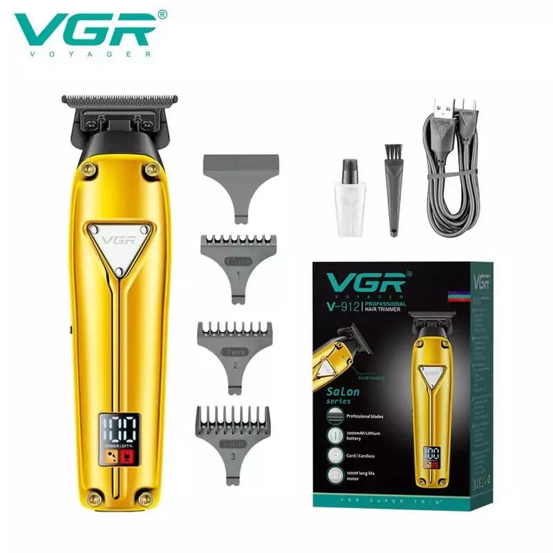 ماشین اصلاح و خط زن حرفه ای وی جی ار VGR 912 — تصویر ۷