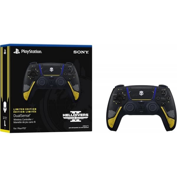 دسته بازی دوال سنس DualSense برای PS5 طرح Helldivers 2 Limited Edition — تصویر ۱۲