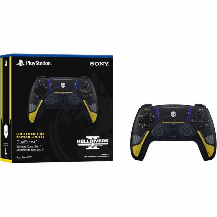 دسته بازی دوال سنس DualSense برای PS5 طرح Helldivers 2 Limited Edition — تصویر ۱۰