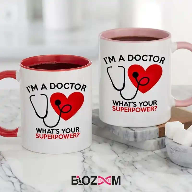 ماگ پزشکی طرح I’m your doctor – کد 116 — تصویر ۳