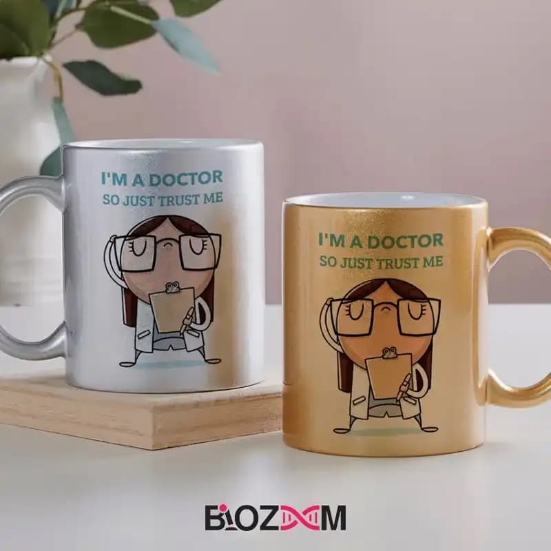 ماگ پزشکی طرح I’m a doctor just trust me – کد 122 — تصویر ۲