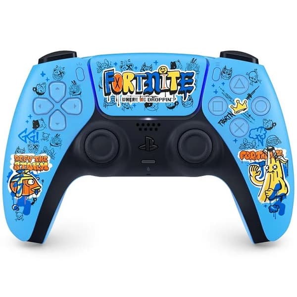 دسته بازی دوال سنس DualSense برای PS5 طرح Fortnite Limited Edition