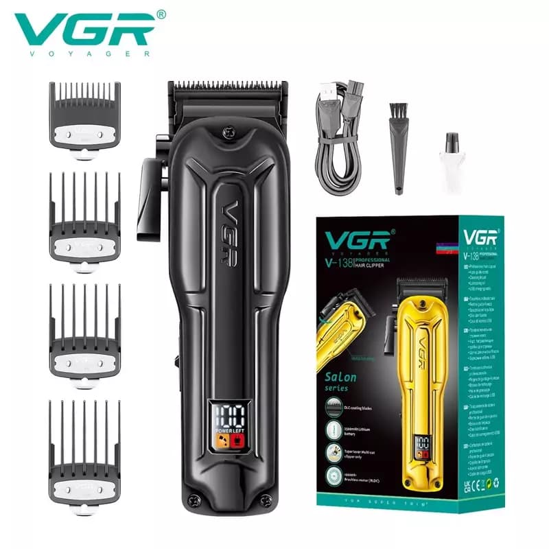 ماشین اصلاح و حجم زن حرفه ای وی جی ار VGR 138 — تصویر ۷