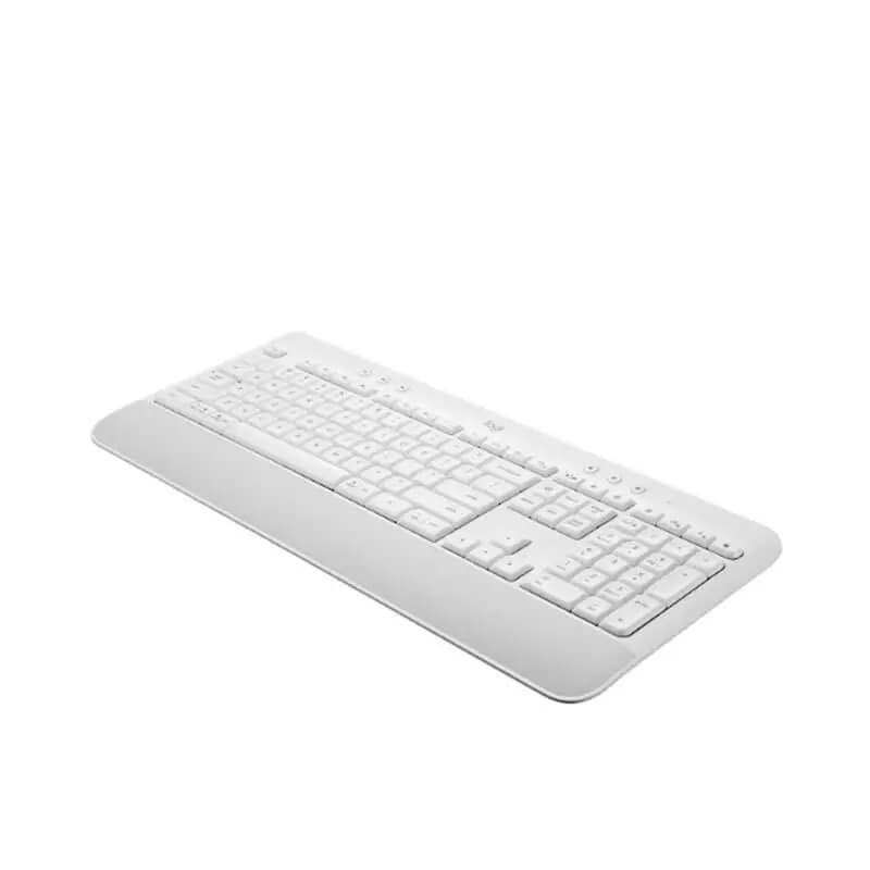 کیبورد بی‌ سیم Logitech Signature K650 رنگ سفید (White) — تصویر ۹