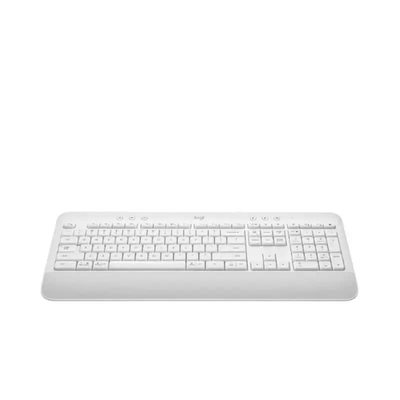 کیبورد بی‌ سیم Logitech Signature K650 رنگ سفید (White) — تصویر ۳