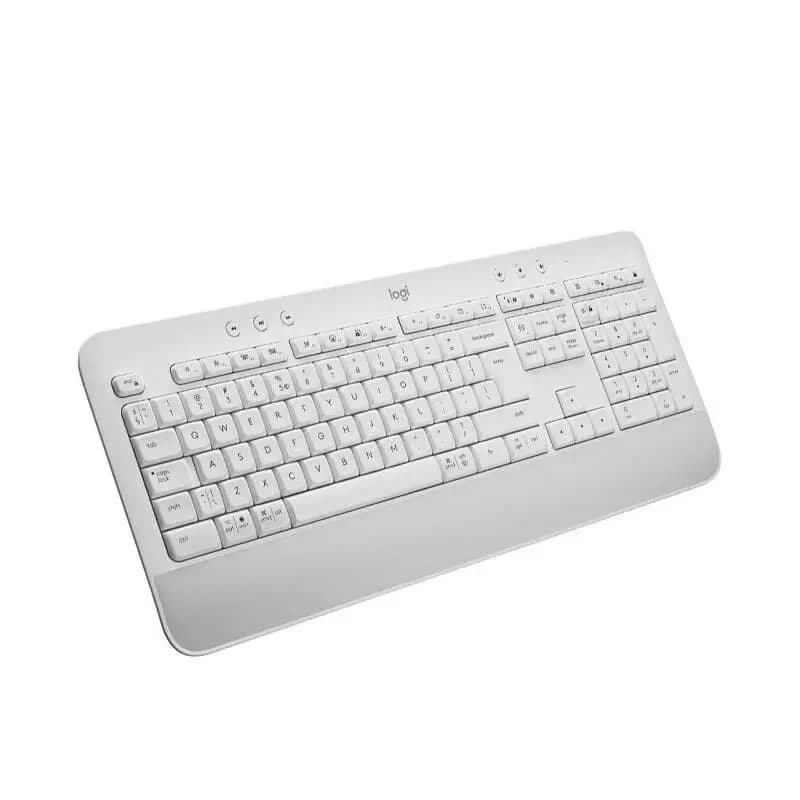 کیبورد بی‌ سیم Logitech Signature K650 رنگ سفید (White) — تصویر ۲
