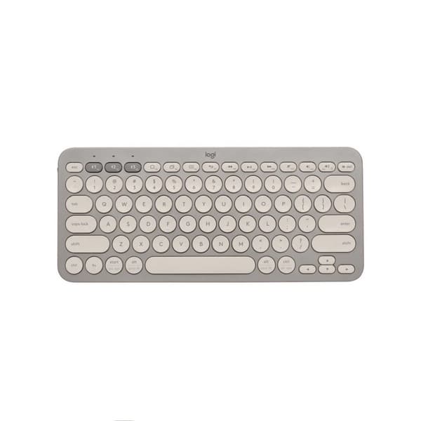 کیبورد بی‌سیم Logitech K380 – Sand — تصویر ۵