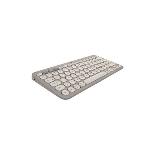 کیبورد بی‌سیم Logitech K380 – Sand — تصویر ۲