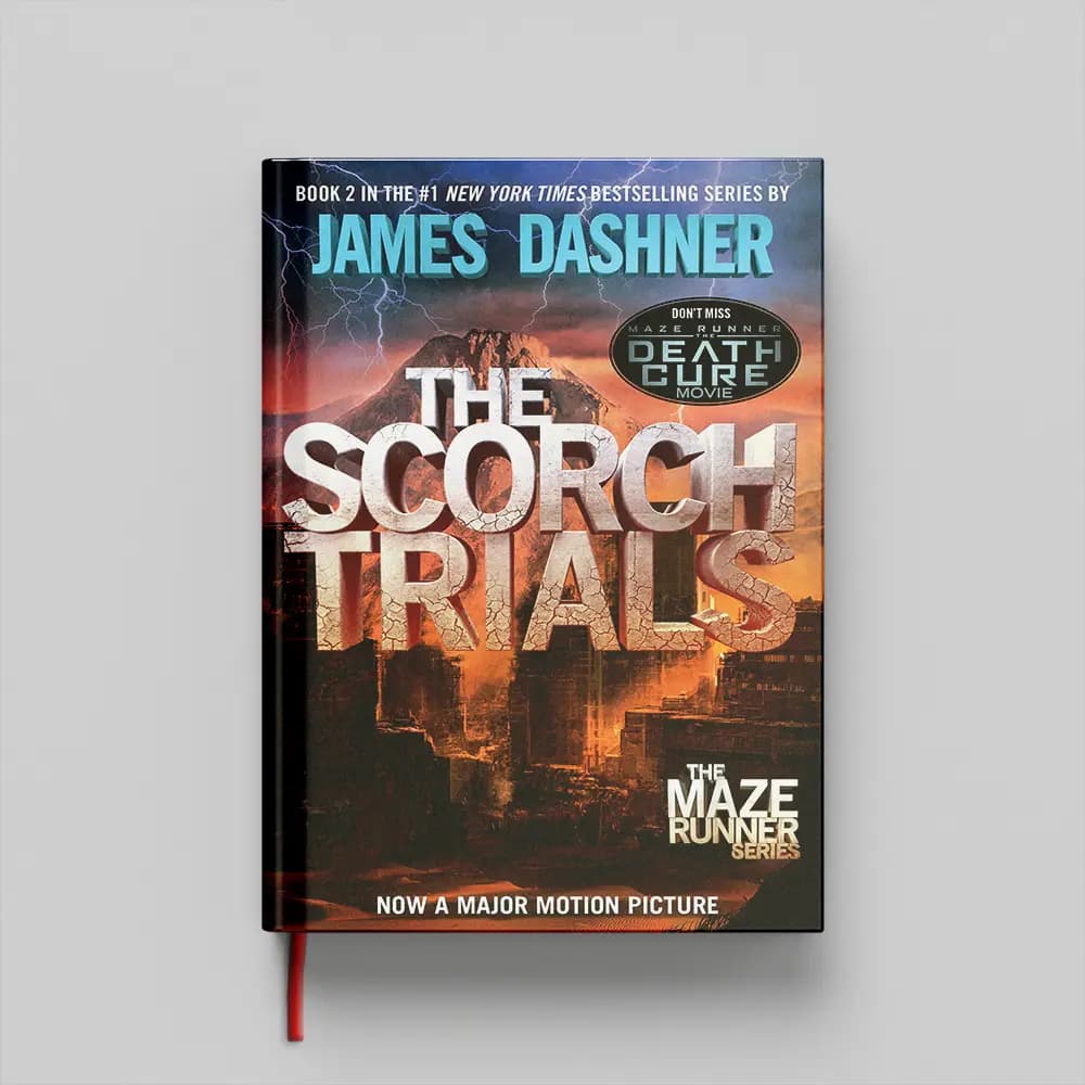 کتاب The Scorch Trials :Maze Runner, Book 2 جلد سخت (HARDCOVER)