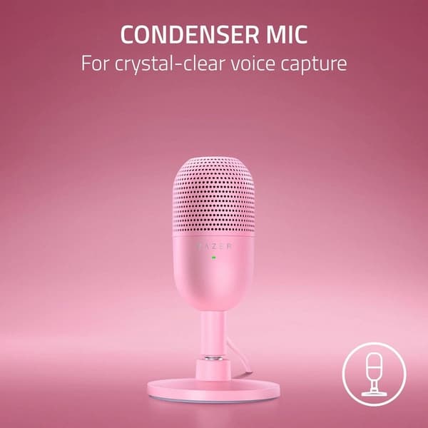 میکروفون Razer Seiren V3 Mini Quartz — تصویر ۴