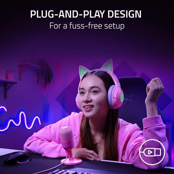 میکروفون Razer Seiren V3 Mini Quartz — تصویر ۸