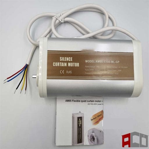 موتور پرده برقی کناررو 5سیم AM95 — تصویر ۶