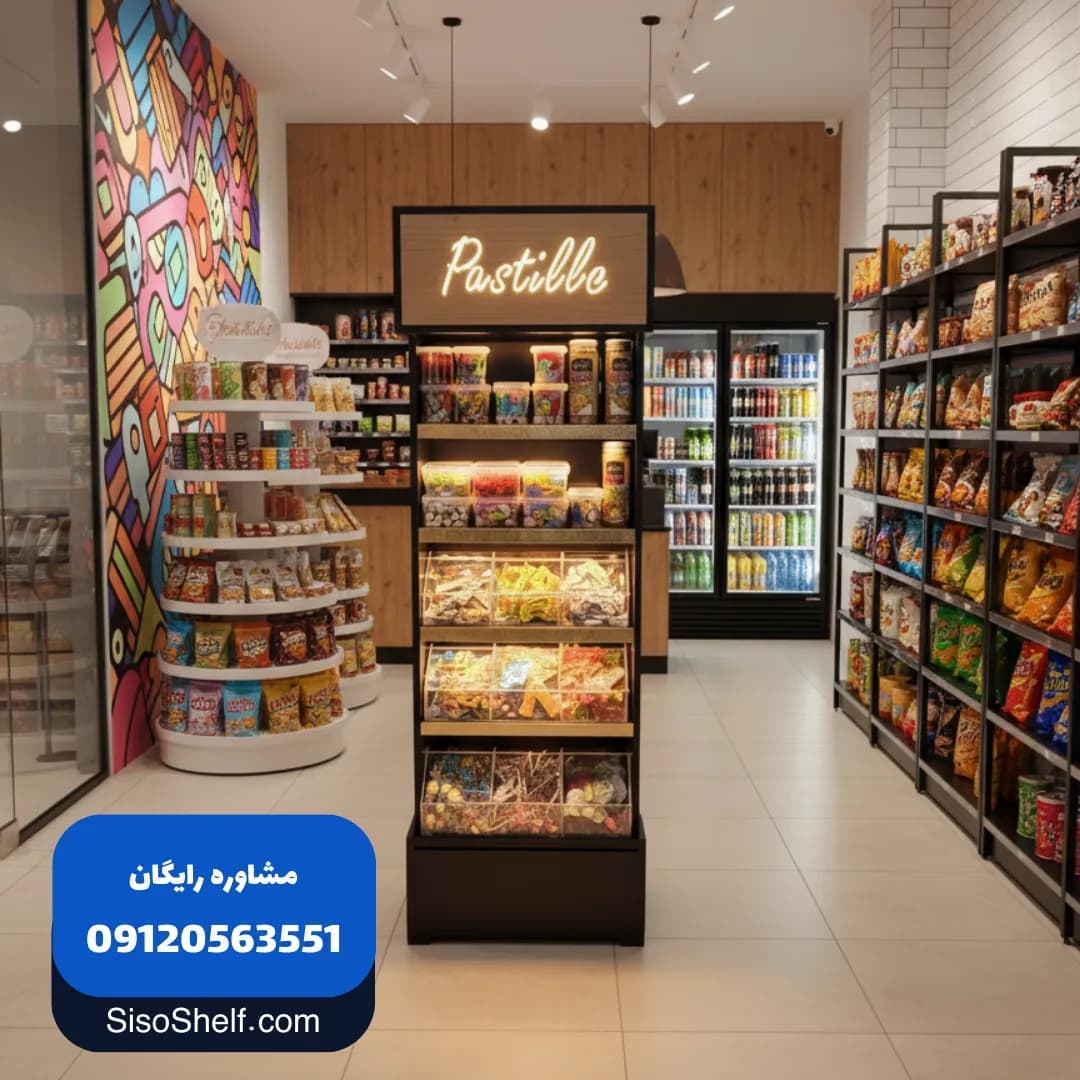 استند پاستیل 5 طبقه — تصویر ۲