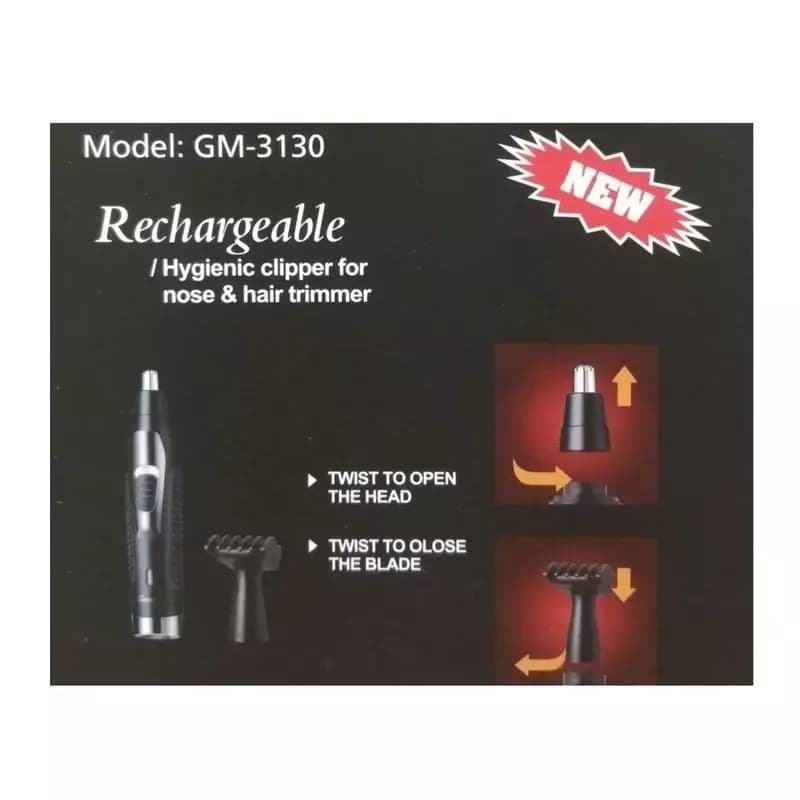 موزن گوش و بینی جیمی مدل GM-3130 اصل — تصویر ۳