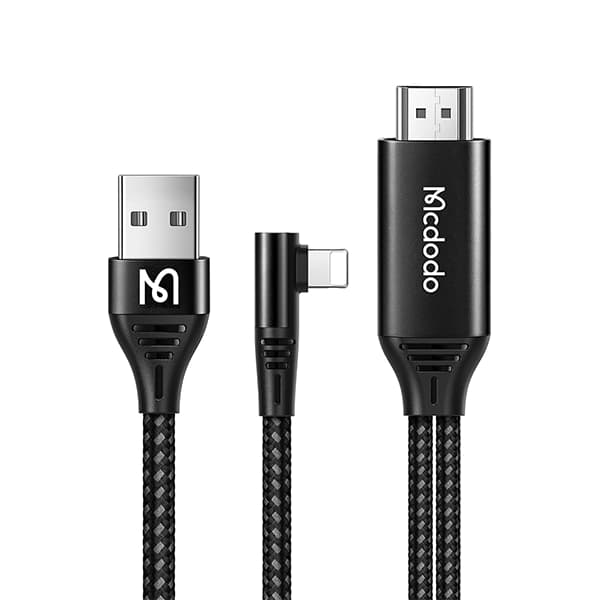 کابل تبدیل Lightning به HDMI مکدودو مدل CA-6400 طول 2 متر