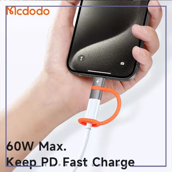 تبدیل لایتنینگ به تایپ سی ۶۰ وات مکدودو مدل Mcdodo OT‑5530 — تصویر ۶