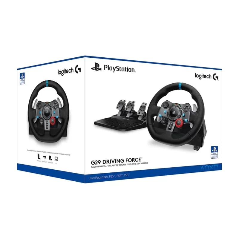 فرمان بازی Logitech G29 مخصوص پلی استیشن — تصویر ۹