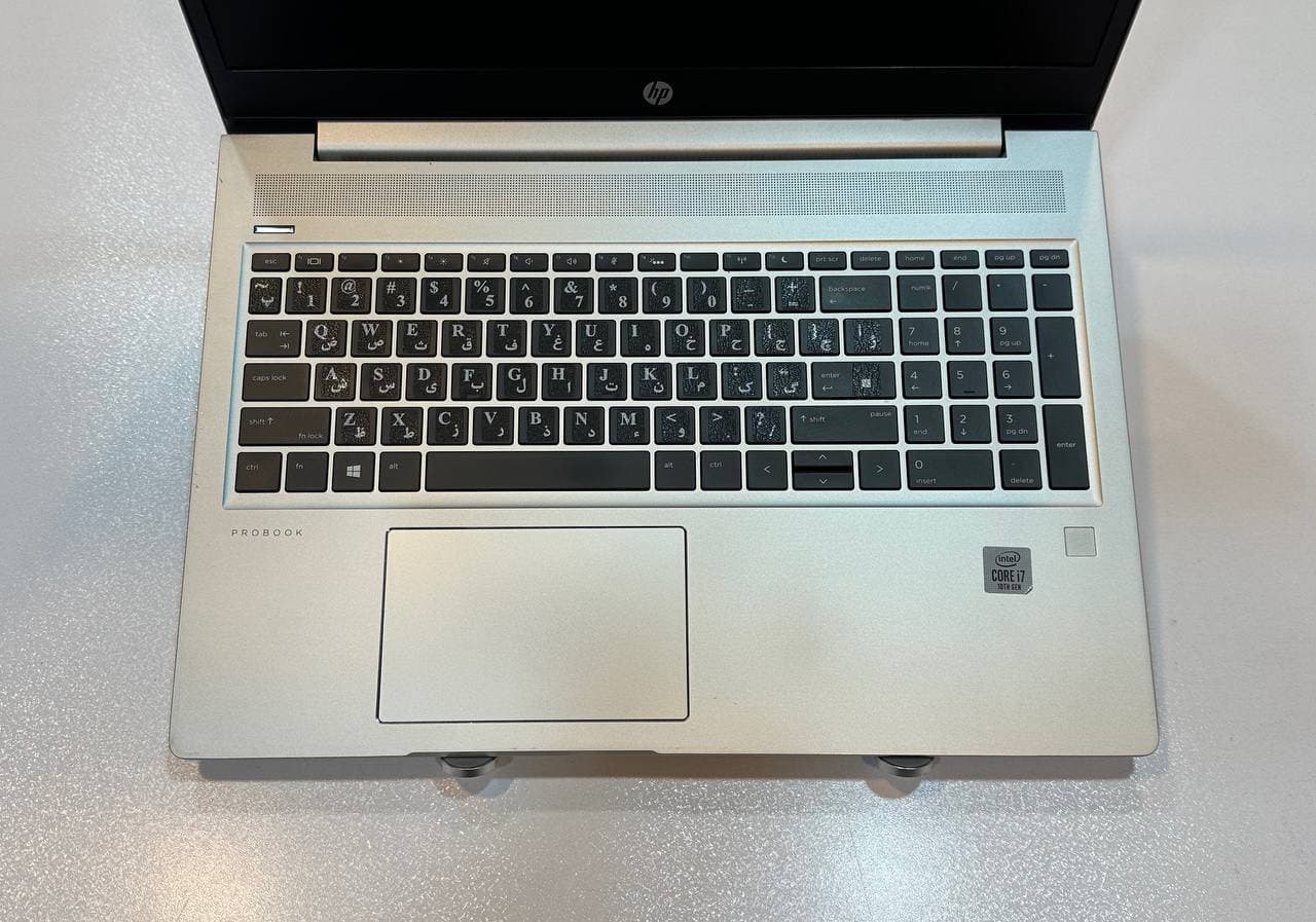 لپ تاپ کارکرده HP ProBook 450 G7 -i7-8GB-256GB-2GB — تصویر ۲