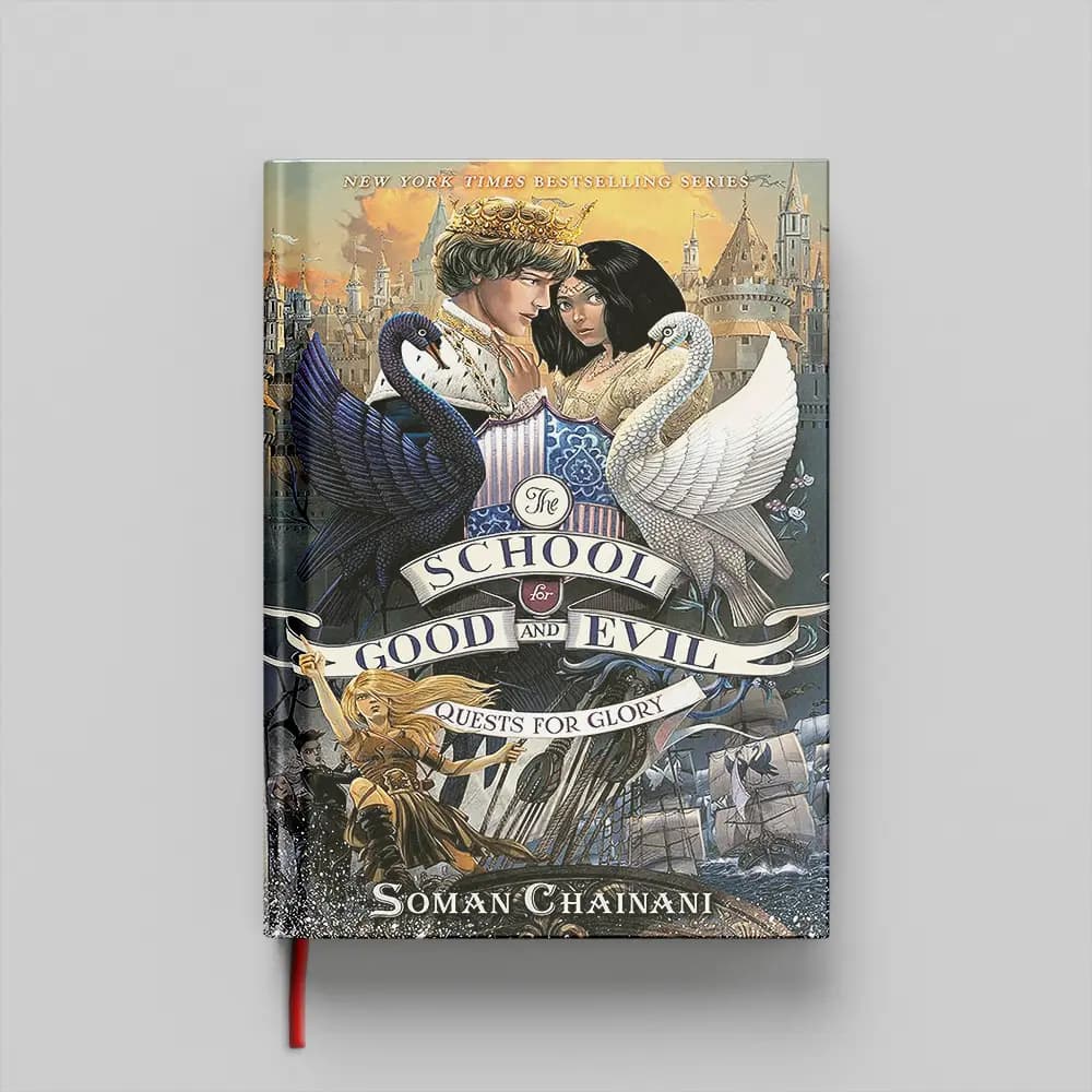 کتاب The School for Good and Evil The Quests for Glory 4 جلد سخت (HARDCOVER)
