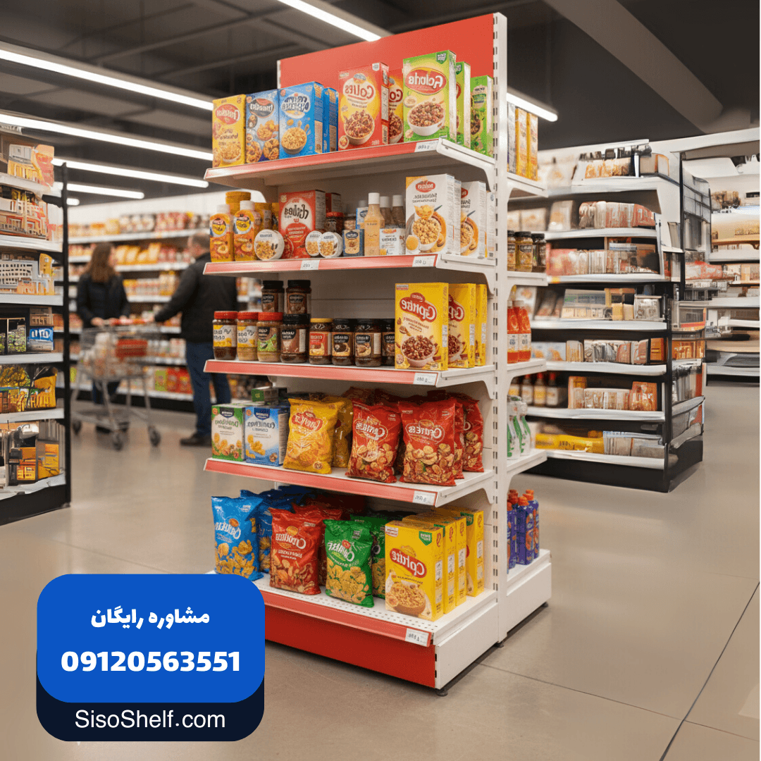 قفسه وسط فروشگاهی هایپری — تصویر ۱۱